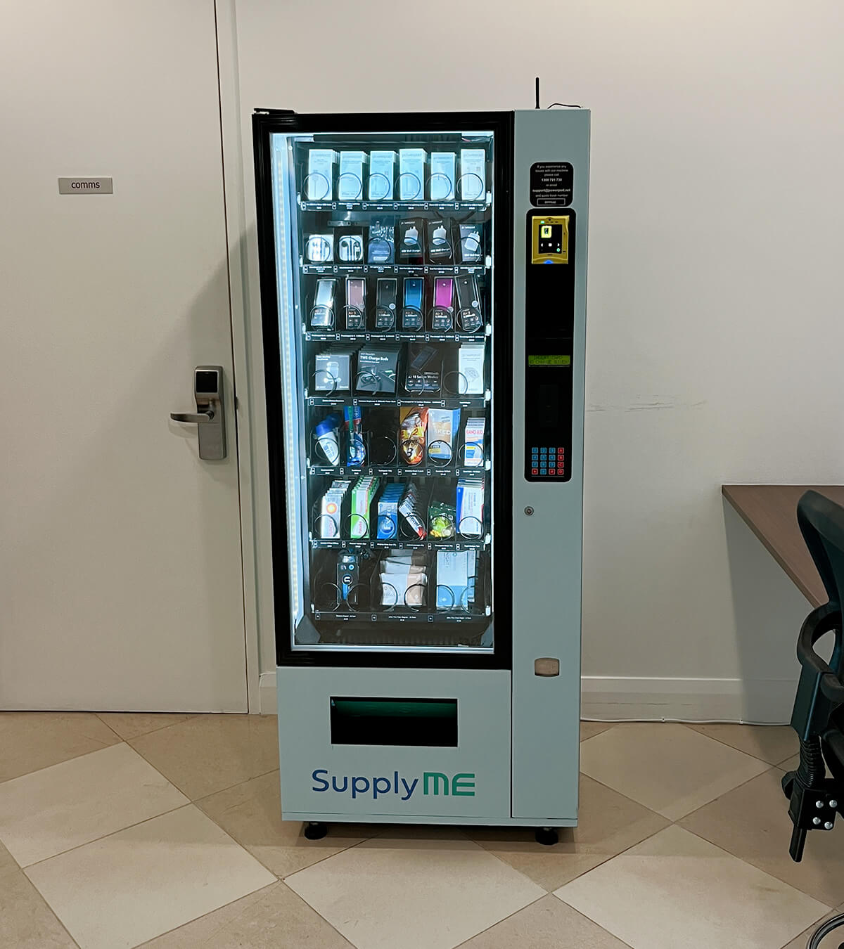 Supply ME vending machine picture